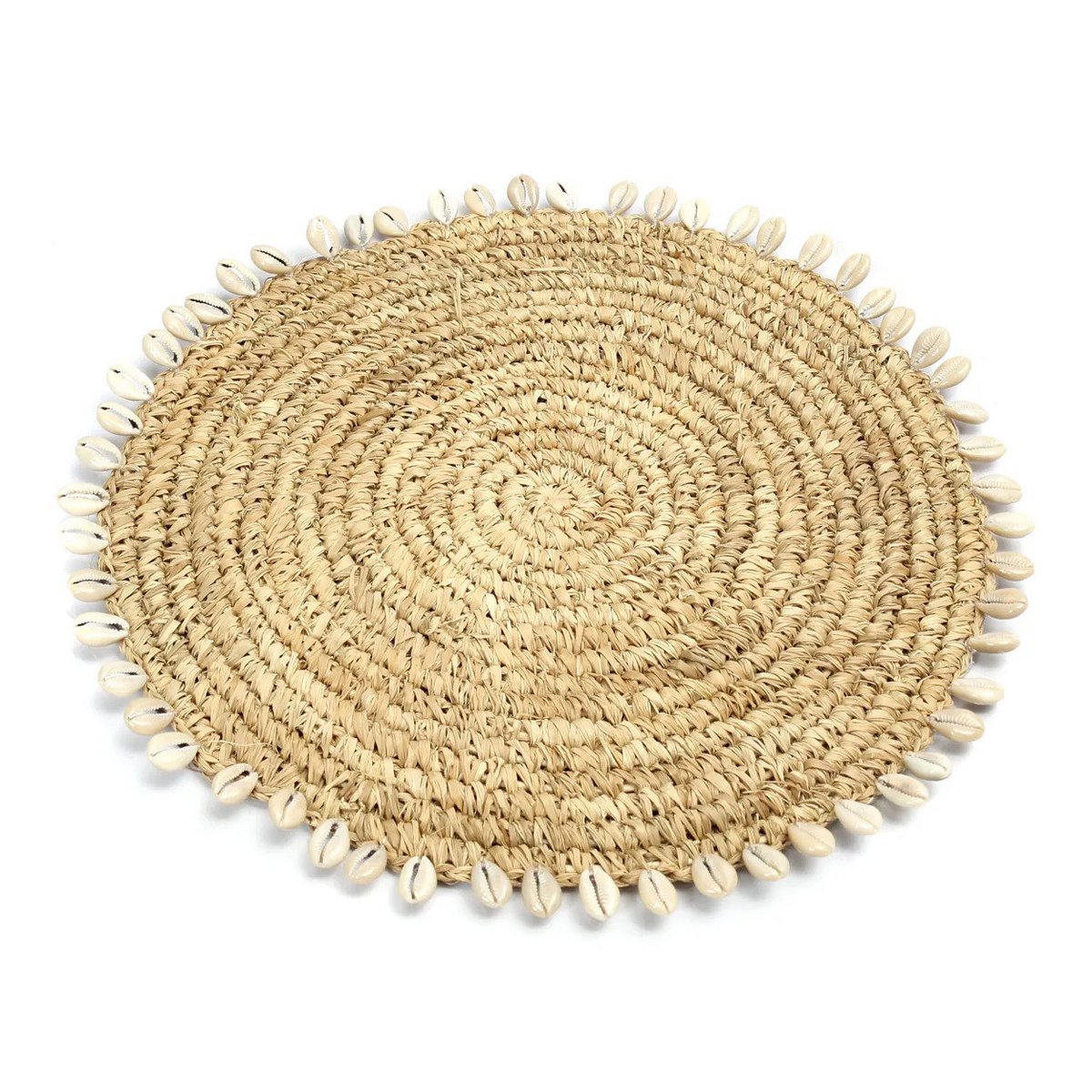 Napperon en raphia - Naturel