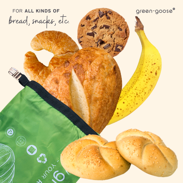 green-goose Sac à Sandwich Réutilisable en rPet L - 40x25cm