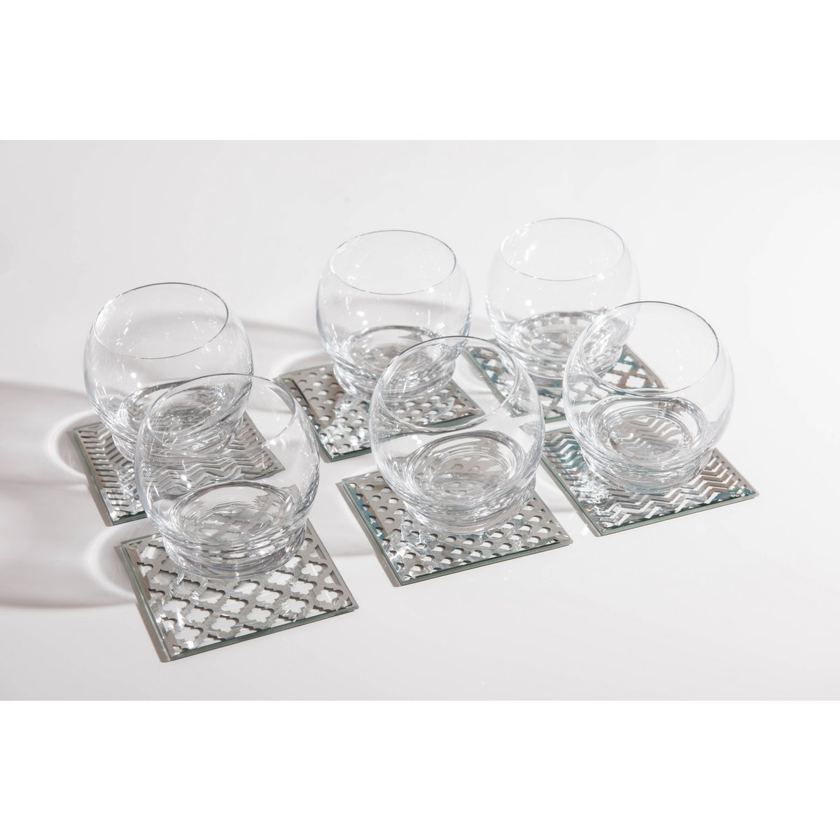 Verres culbuto transparent 390 ml - lot de 6