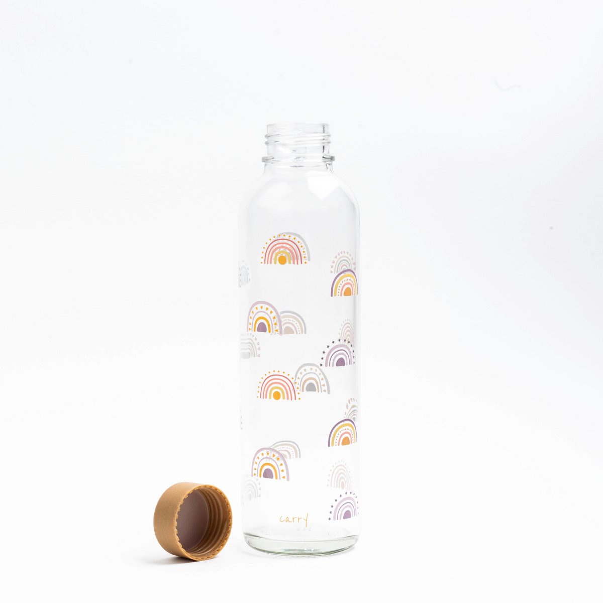 BOHO RAINBOW Bouteille en verre 0,7 l