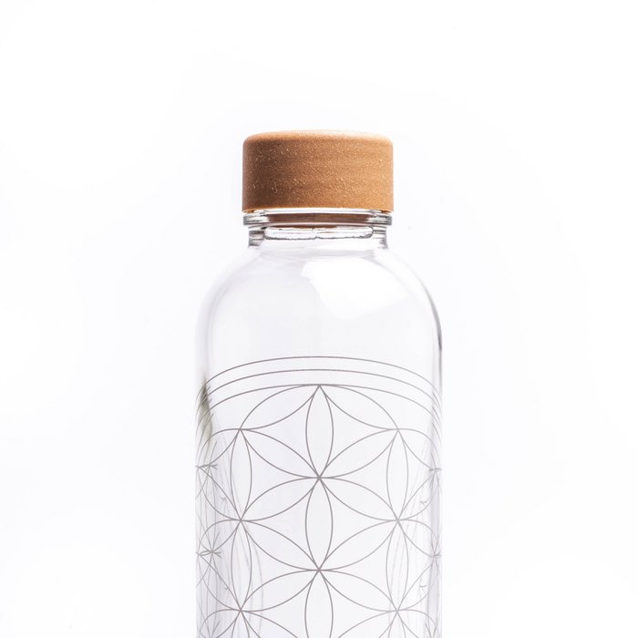 Bouteille en verre 0,7 L – FLEUR DE VIE