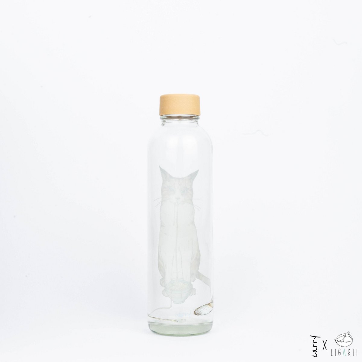 Bouteille en verre RAMEN CHAT 0,7l