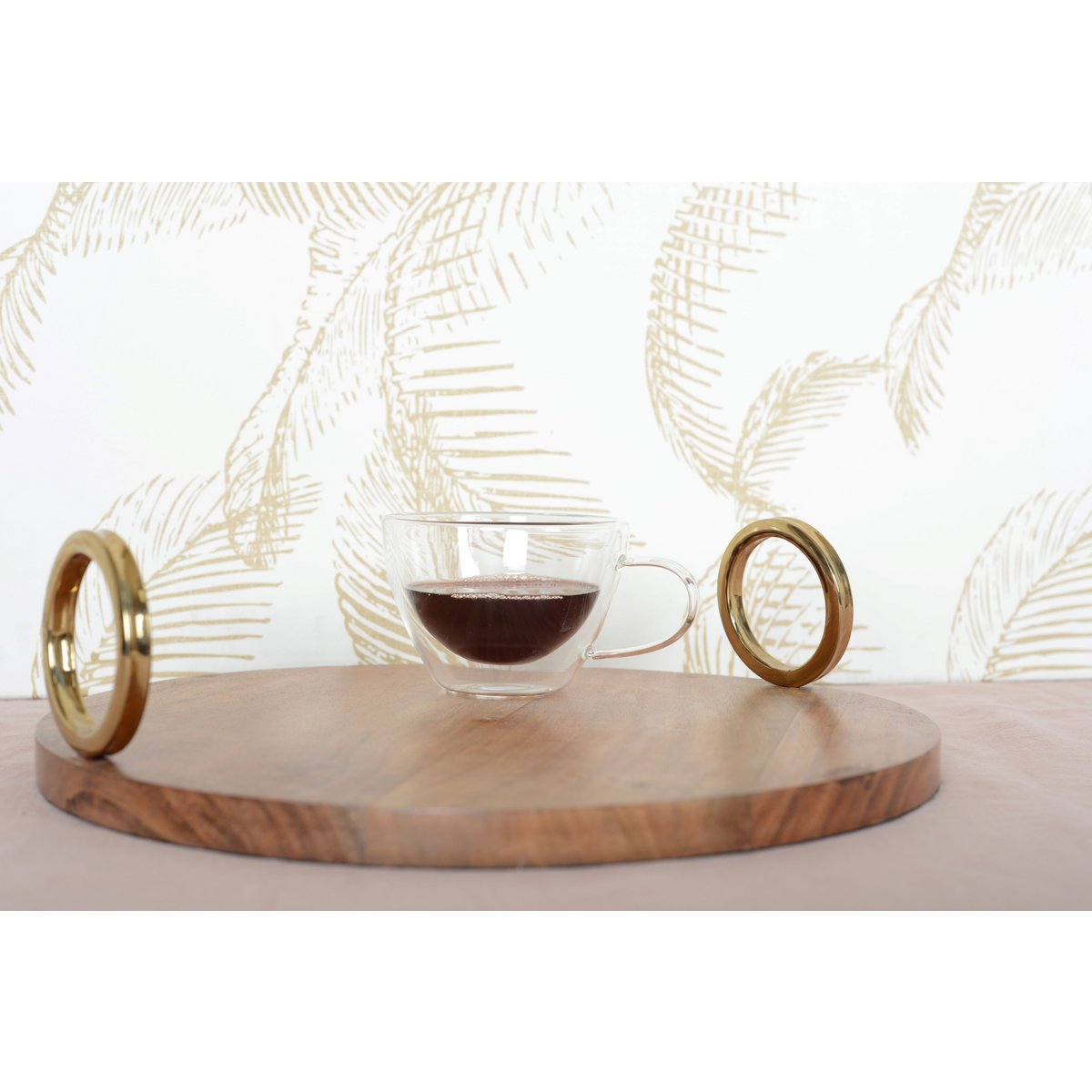 Tasses à chocolat chaud double paroi 370ml - lot de 2