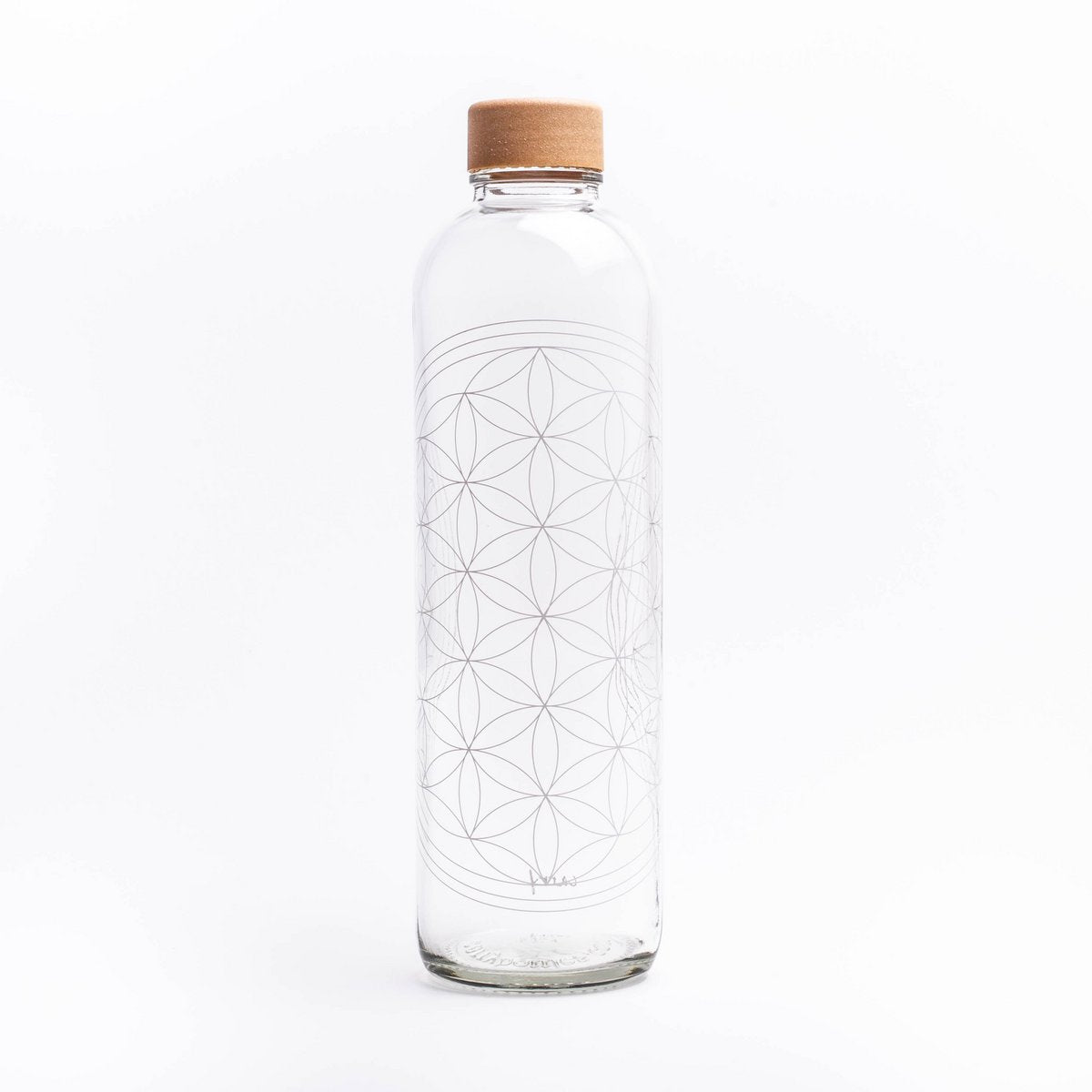 FLEUR DE VIE Bouteille en verre de 1,0 l