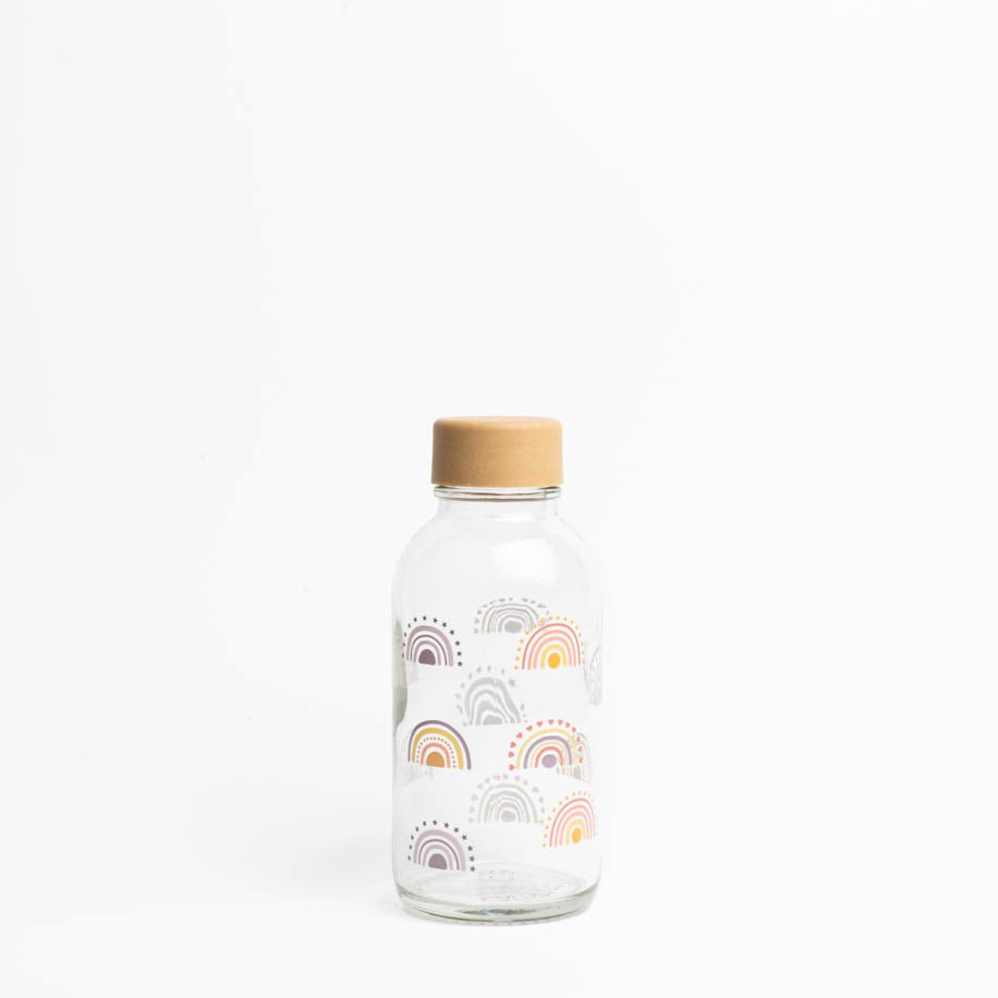 BOHO RAINBOW Bouteille en verre 0,4 l