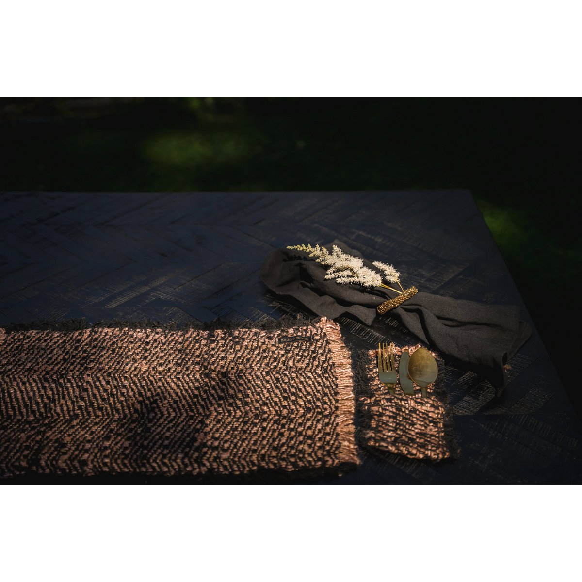 Set de Table Oh My Gee - Cuivre Noir
