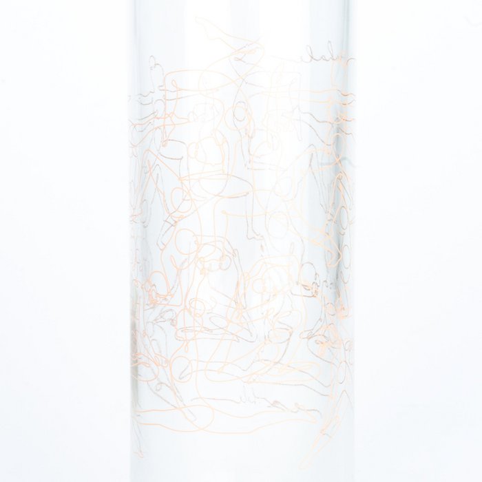 Bouteille en verre 0,7 L - Inspirez et expirez