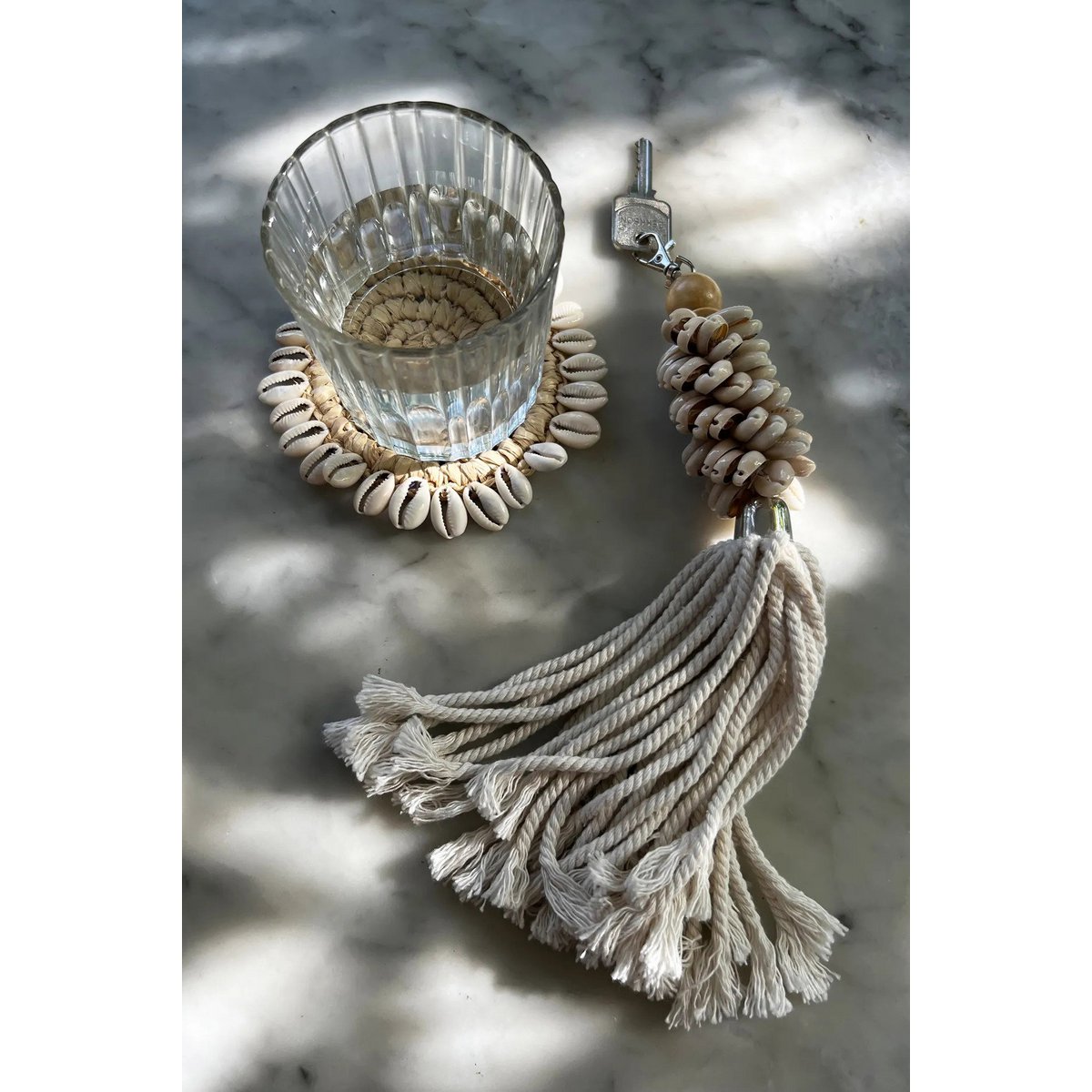 Coaster en raphia - Naturel