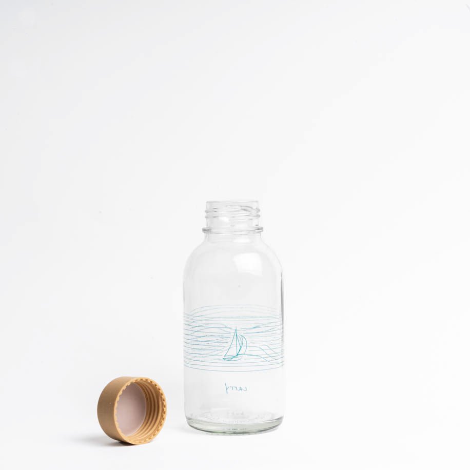 SAIL AWAY Bouteille en verre de 0,4 l