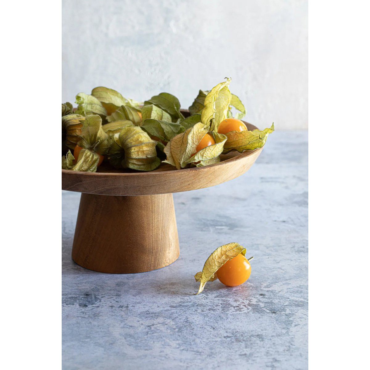 Le plat à gâteau racine de teck - L