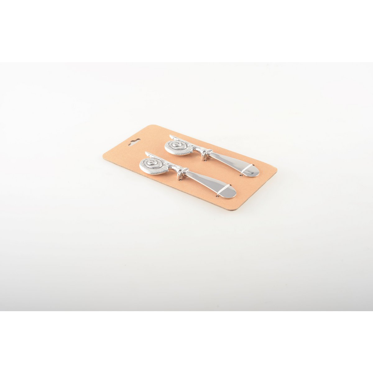 Tartineur escargot argent - lot de 2