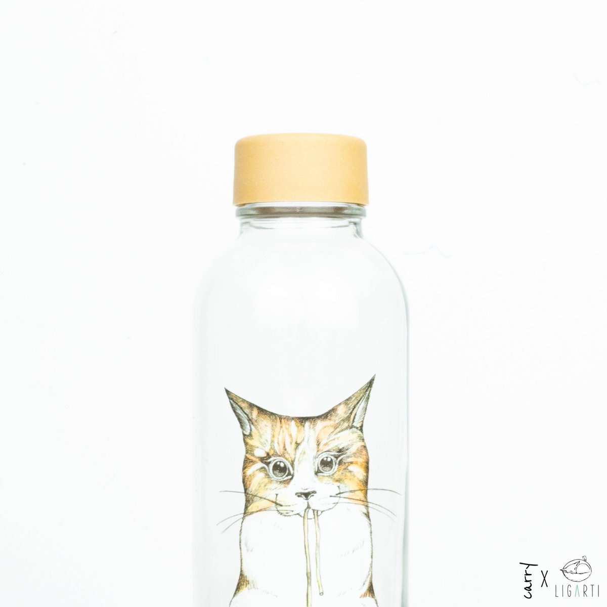 Bouteille en verre RAMEN CHAT 0,7l