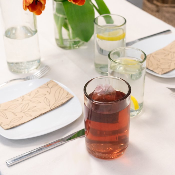 CARRY GLASS Verre à boire 400 ml lot de 2 - UPCYCLING