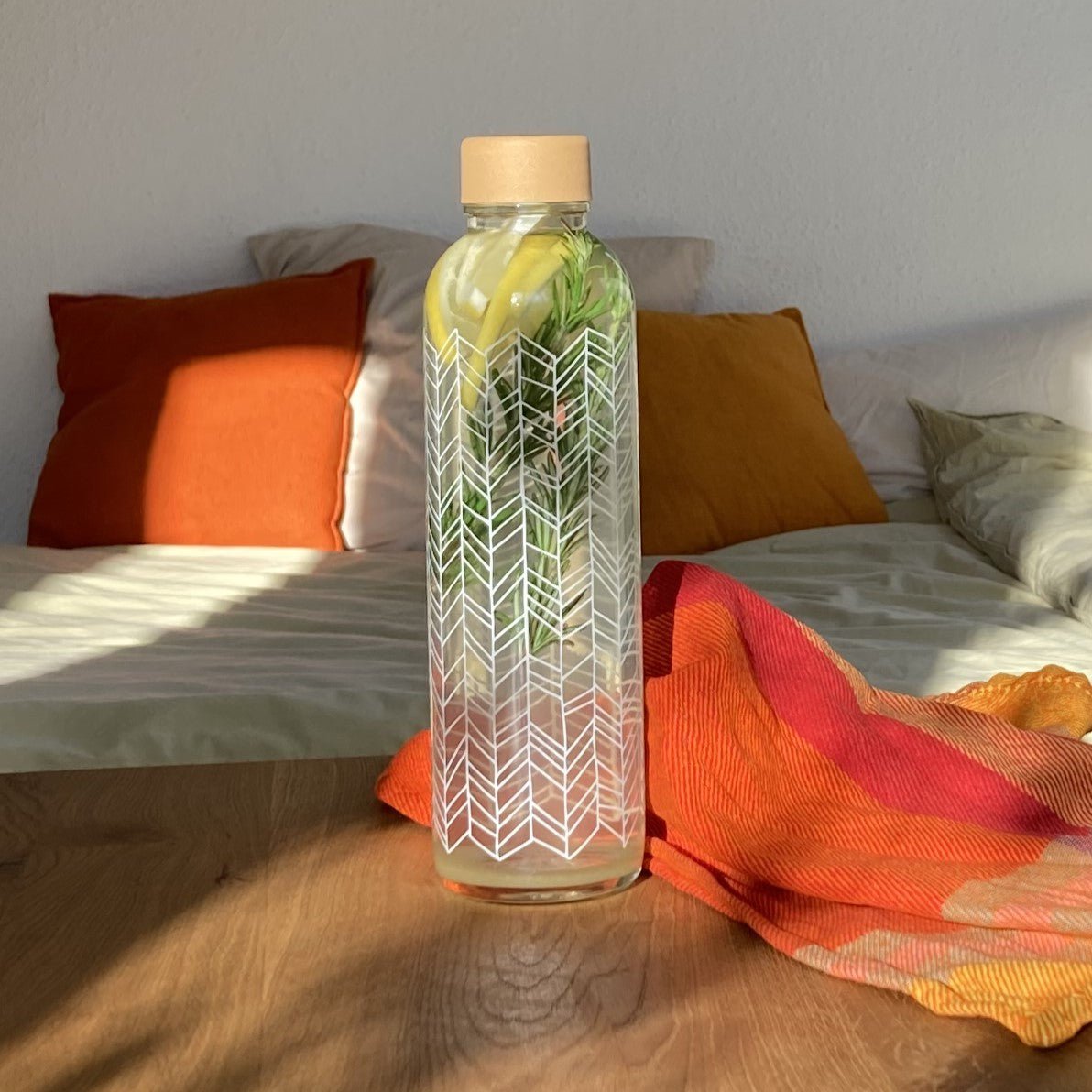 STRUCTURE DE VIE Flacon verre 0,7 l
