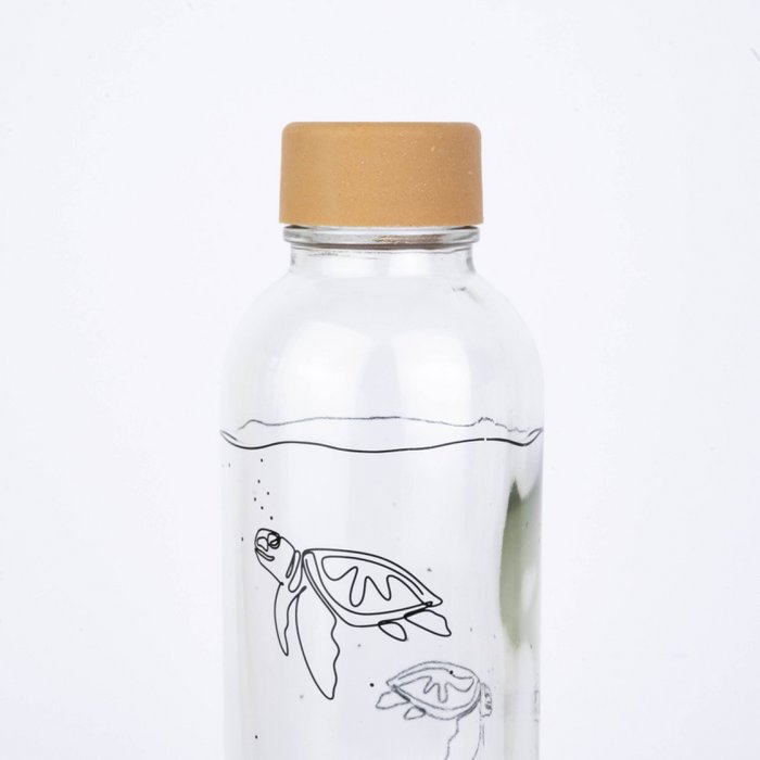Bouteille en verre 0,7 L - ALLEZ AVEC LE FLUX