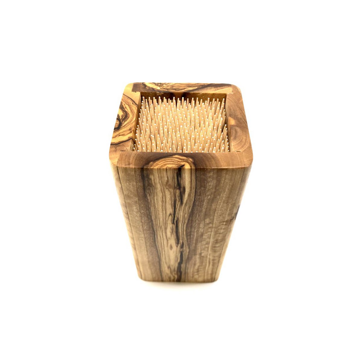 Bloc à couteaux DESIGN en bois d'olivier