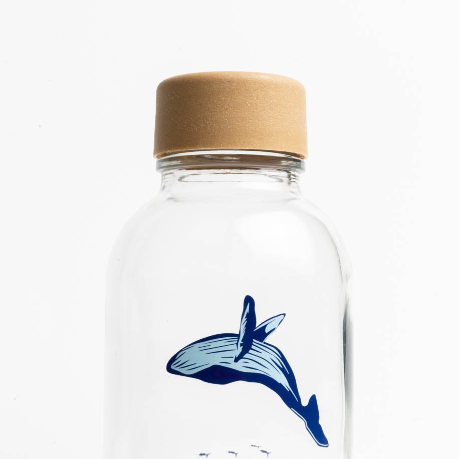 AMOUREUX DE L'OCÉAN Bouteille en verre de 0,4 l