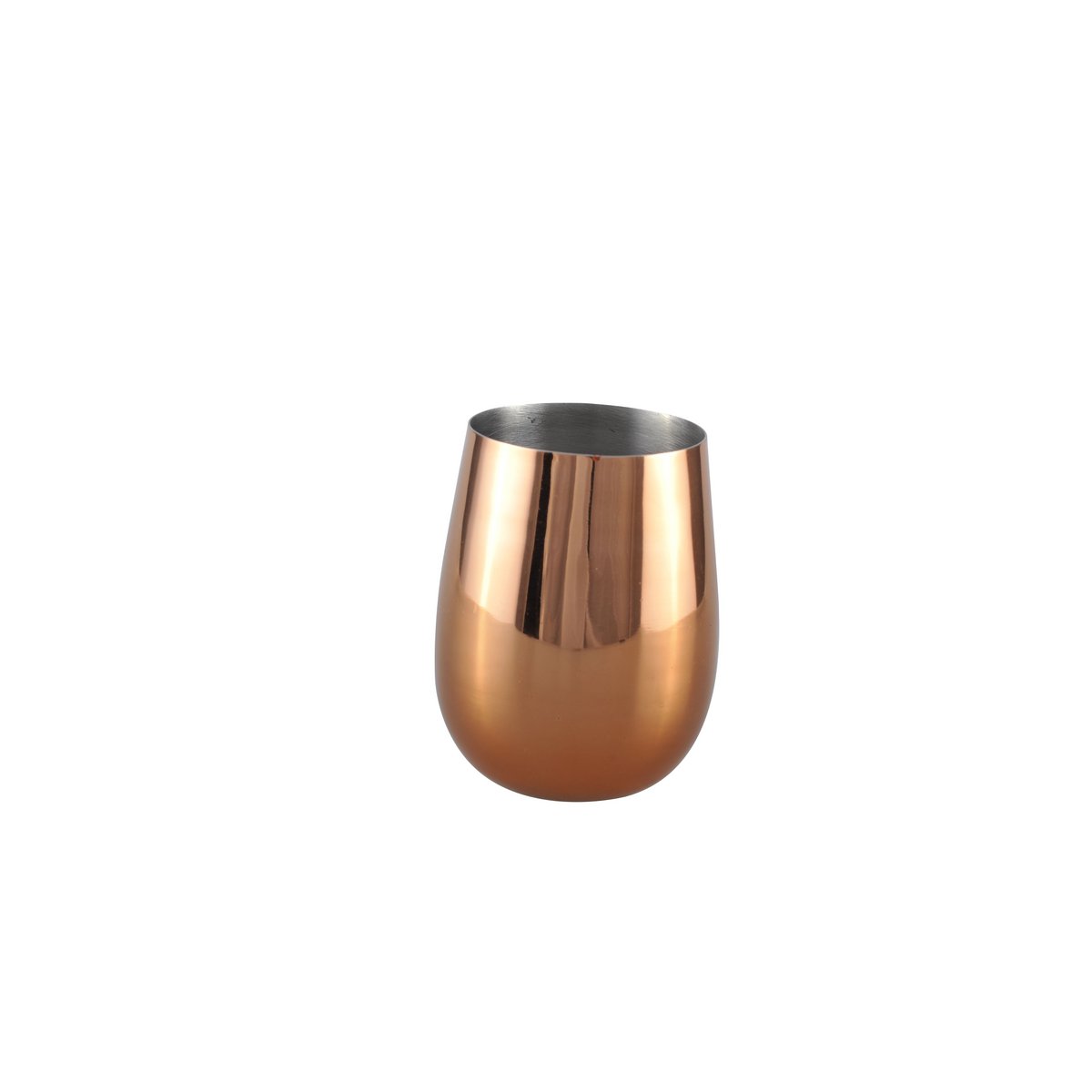 Verre à cocktail inox cuivre lisse