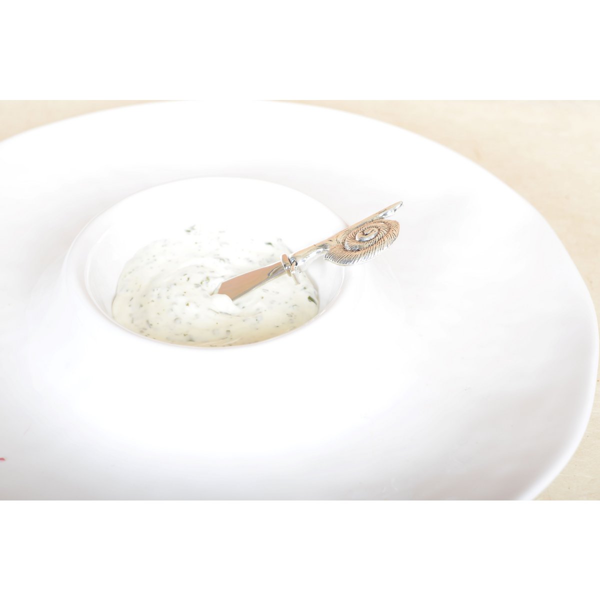 Tartineur escargot argent - lot de 2