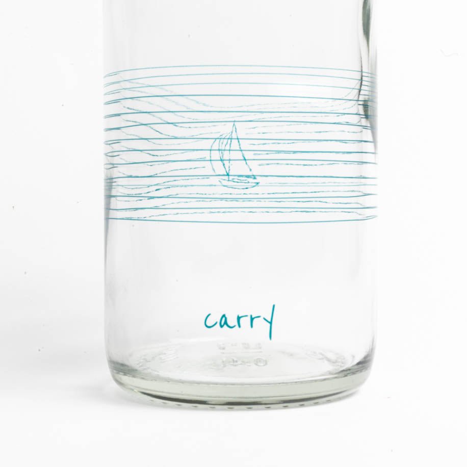 SAIL AWAY Bouteille en verre de 0,4 l