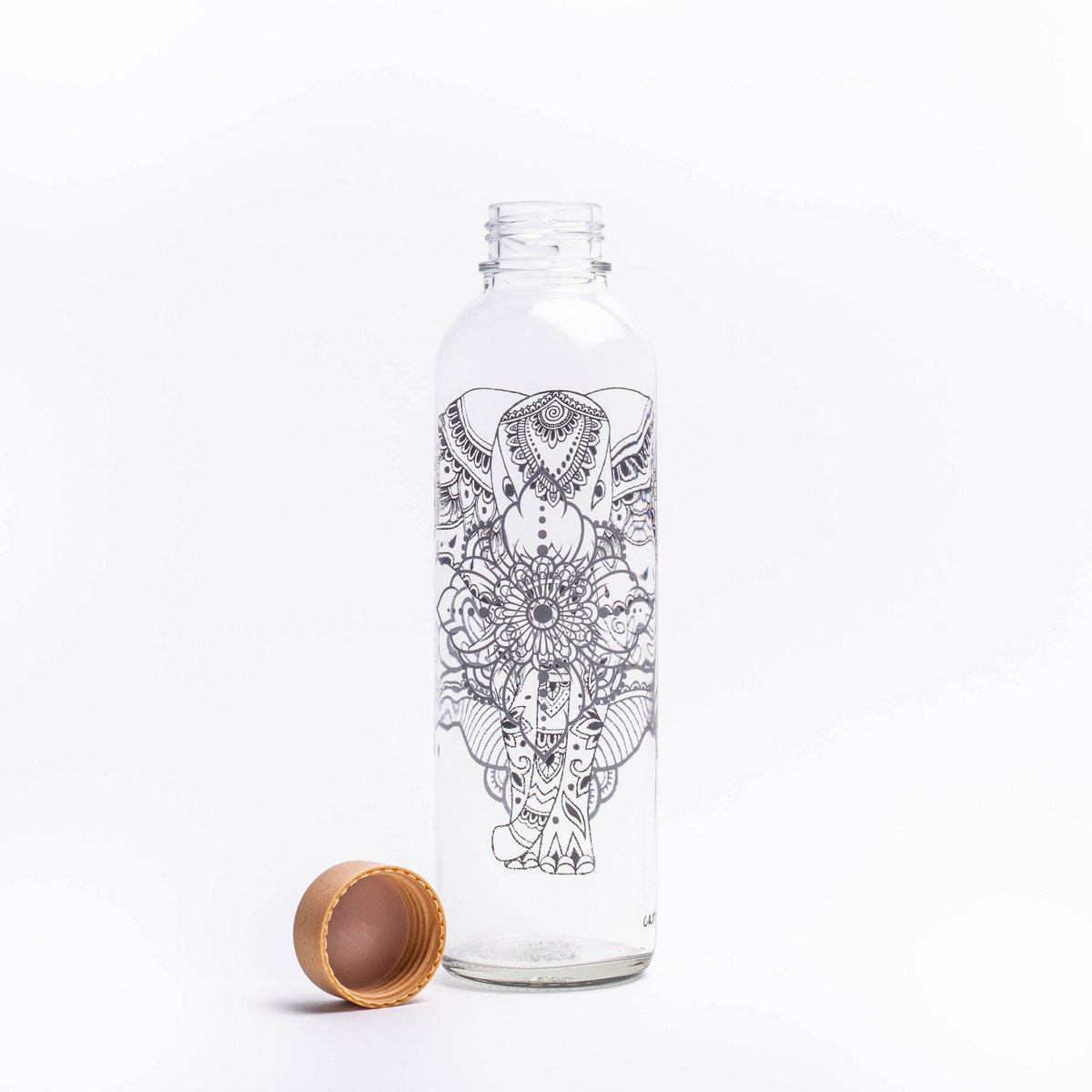 ÉLÉPHANT Bouteille en verre de 0,7 l