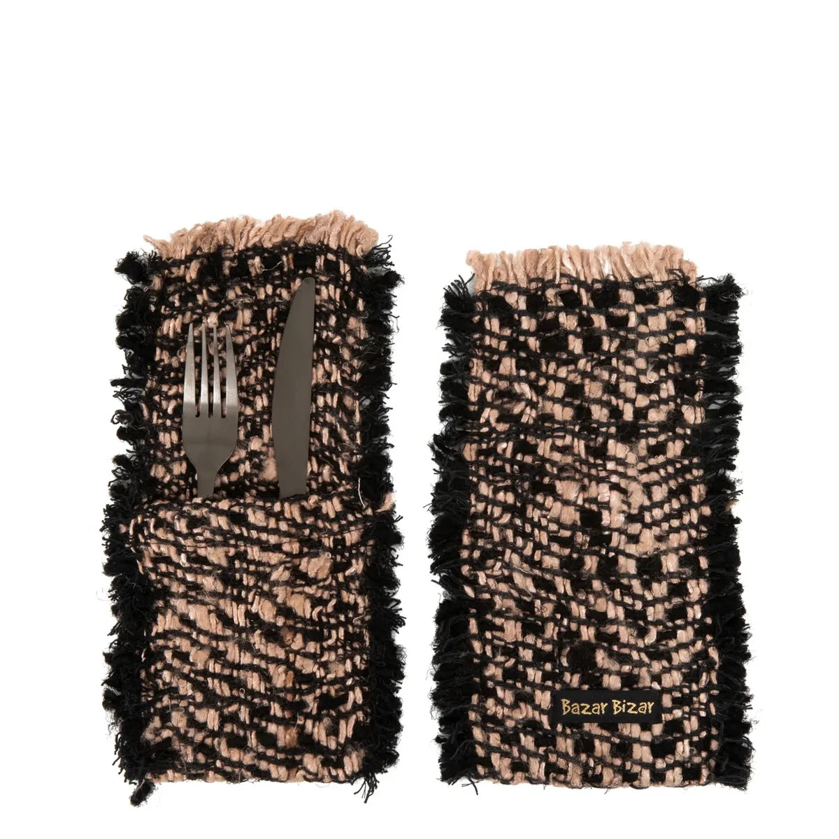 Porte-Couverts Oh My Gee - Cuivre Noir - Lot de 4