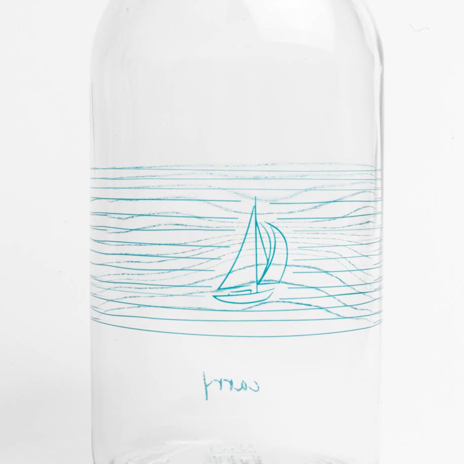 SAIL AWAY Bouteille en verre de 0,4 l