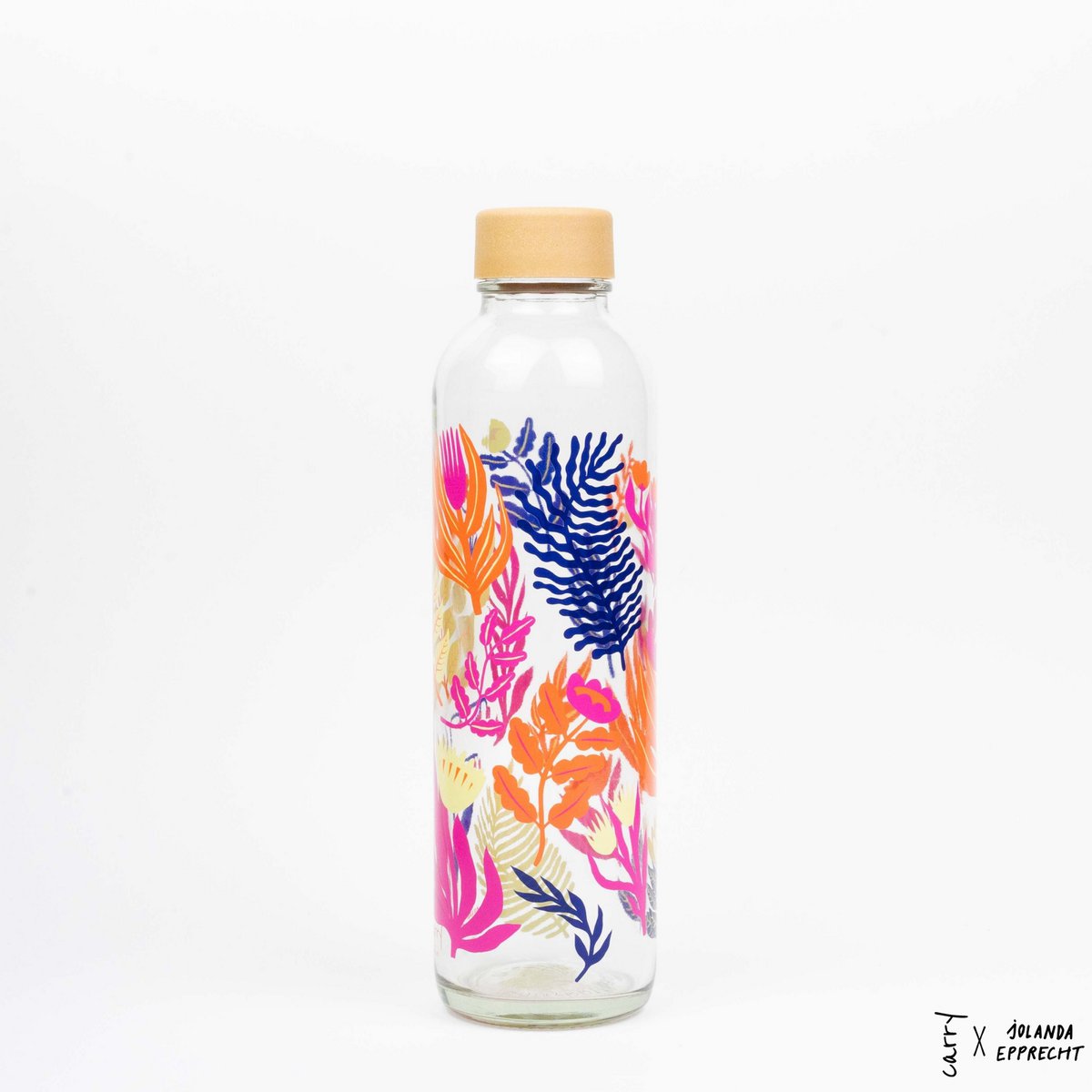 JARDIN BOTANIQUE Bouteille en verre de 0,7 l