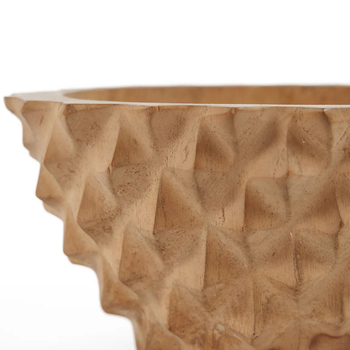 Le bol Durian en racine de teck - M