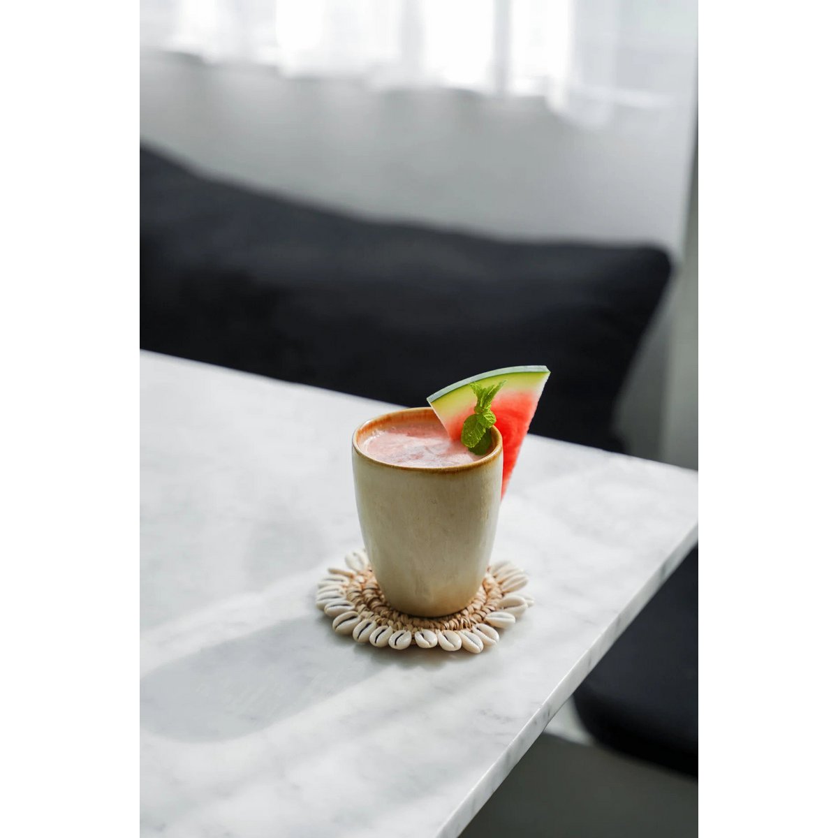Coaster en raphia - Naturel