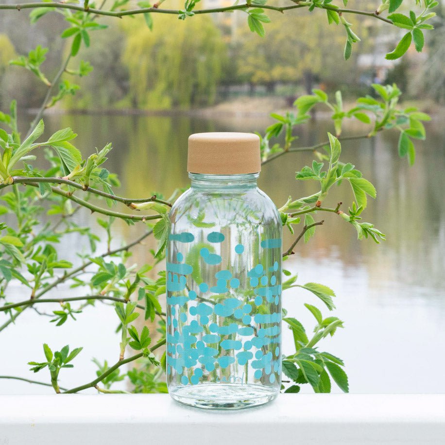 PUR BONHEUR Bouteille en verre de 0,4 l