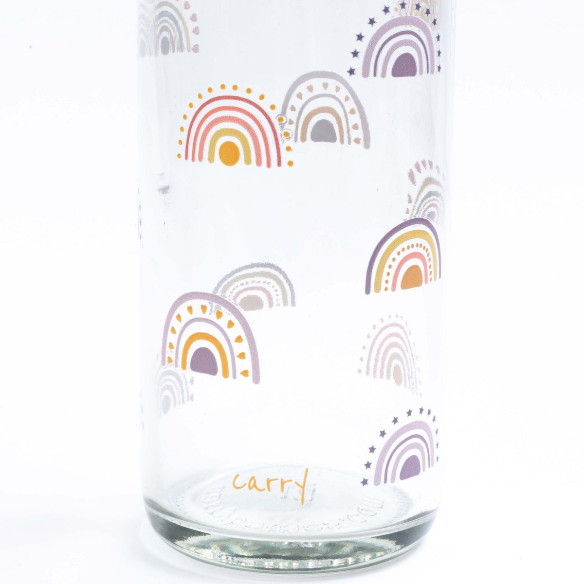 BOHO RAINBOW Bouteille en verre 0,7 l