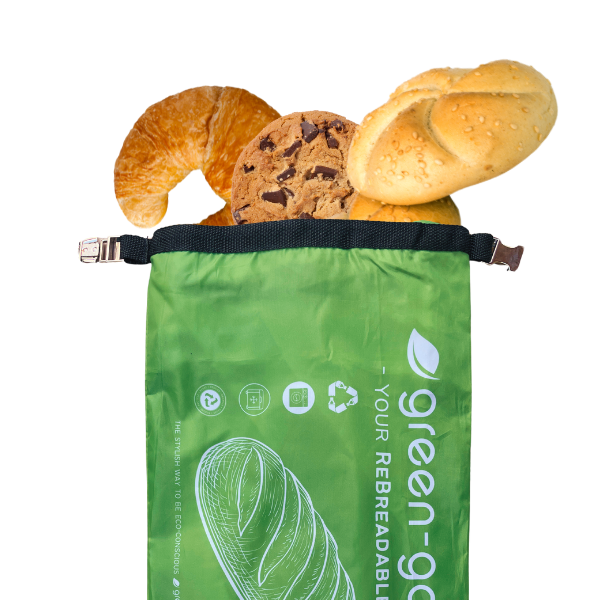 green-goose Sac à Sandwich Réutilisable en rPet L - 40x25cm