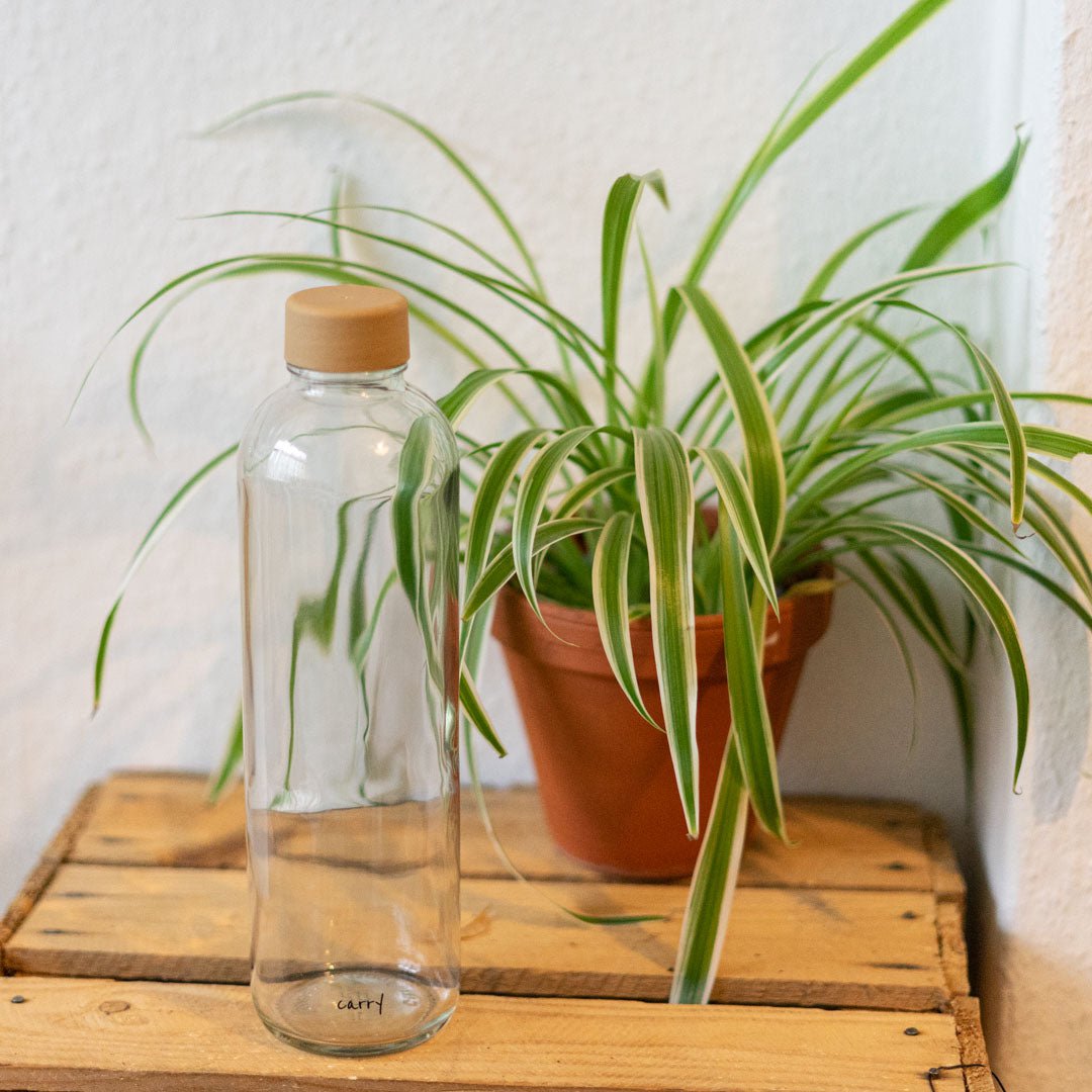 Bouteille en verre PURE de 1,0 litre