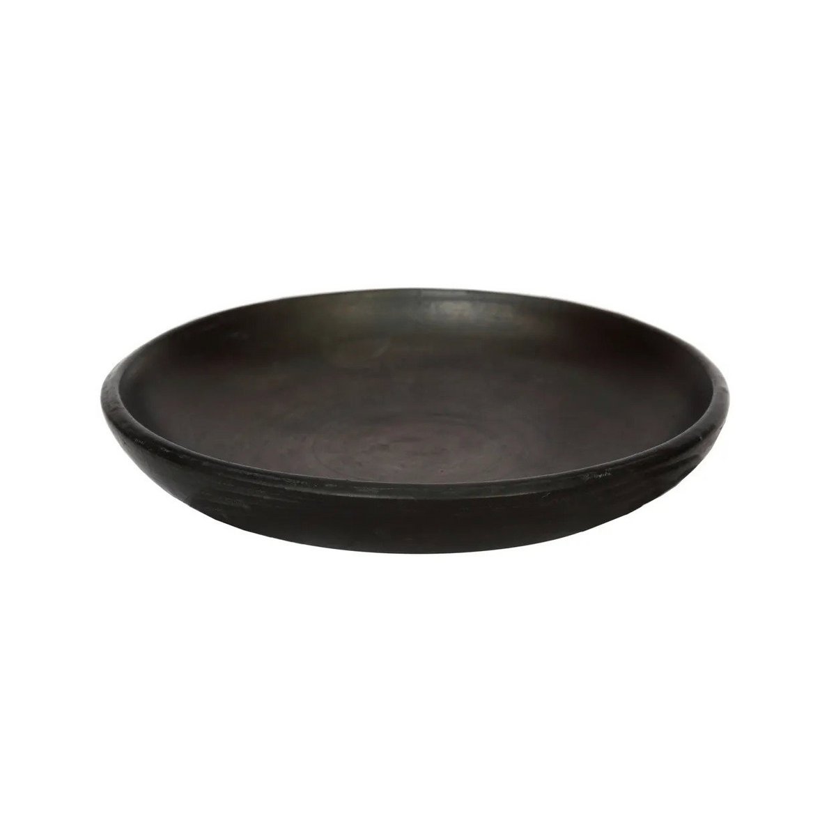 Assiette Brûlée classic - Noir - M