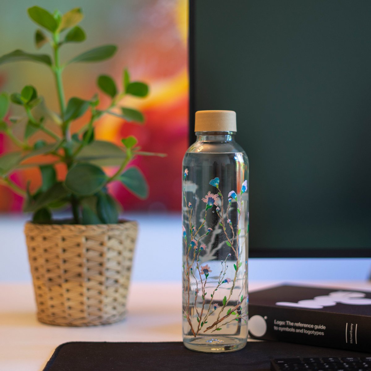Bouteille en verre HANAMI 0,7 l