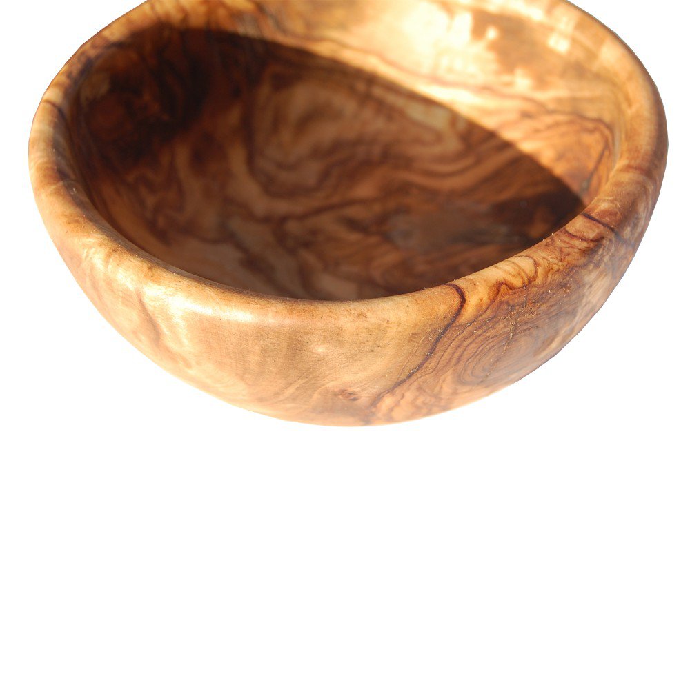 Bol à céréales Ø 16 cm en bois d'olivier