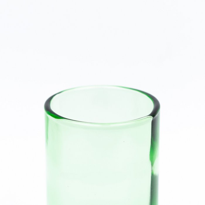 CARRY GLASS Verre à boire vert 300 ml lot de 2 - UPCYCLING