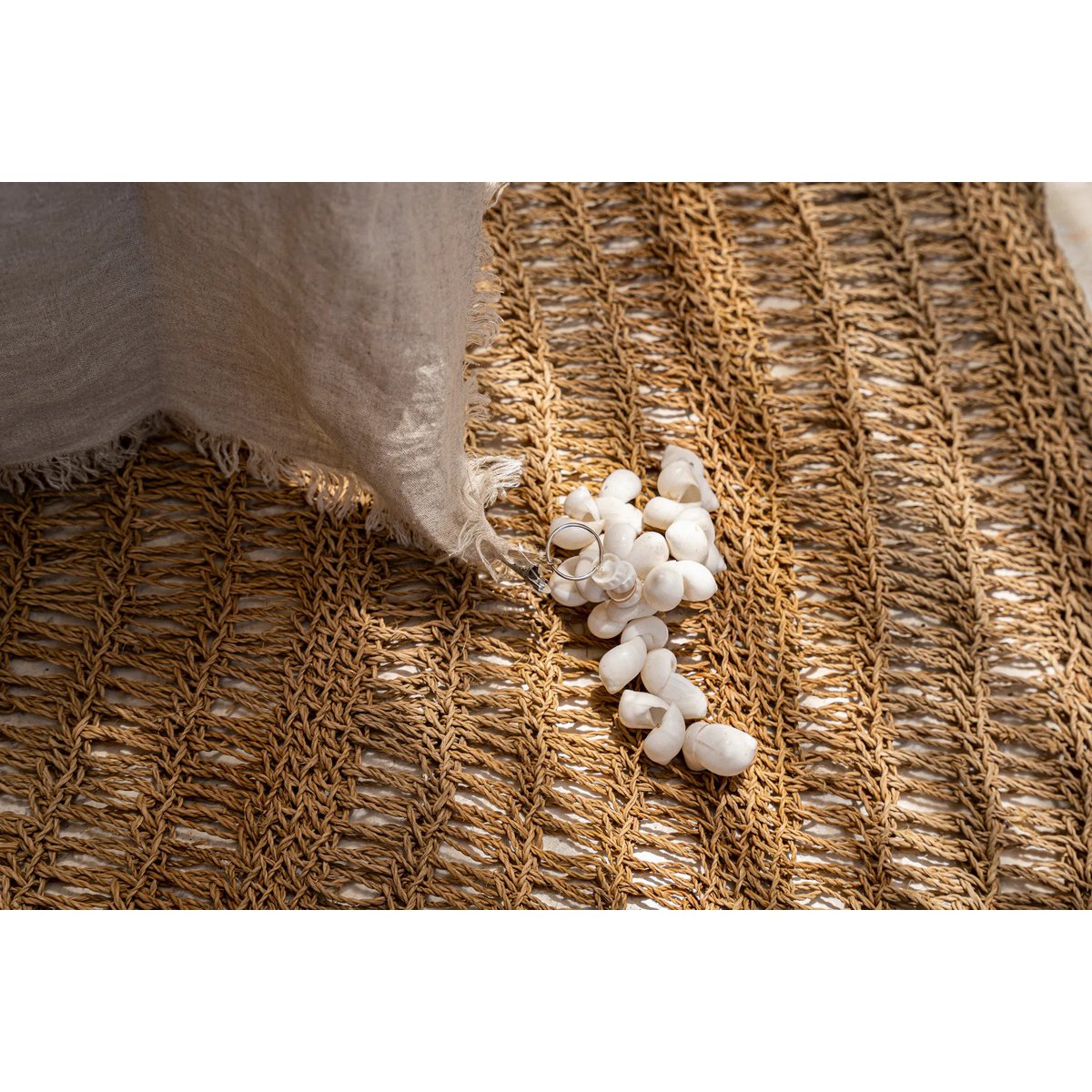 Pinces pour Nappe - Blanc - Lot de 4