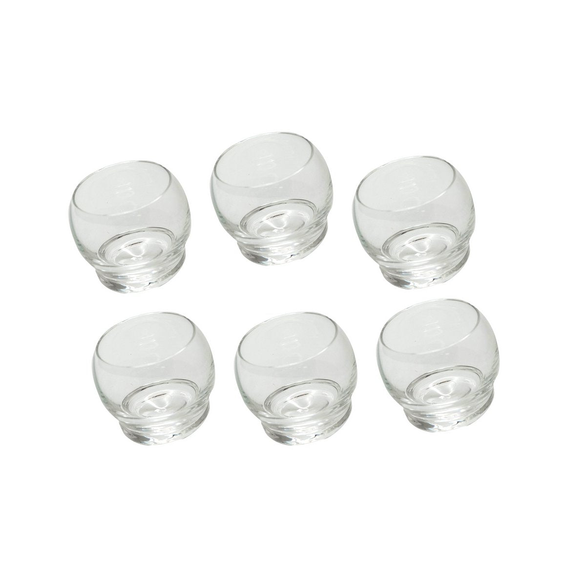 Verres mini culbuto - lot de 6