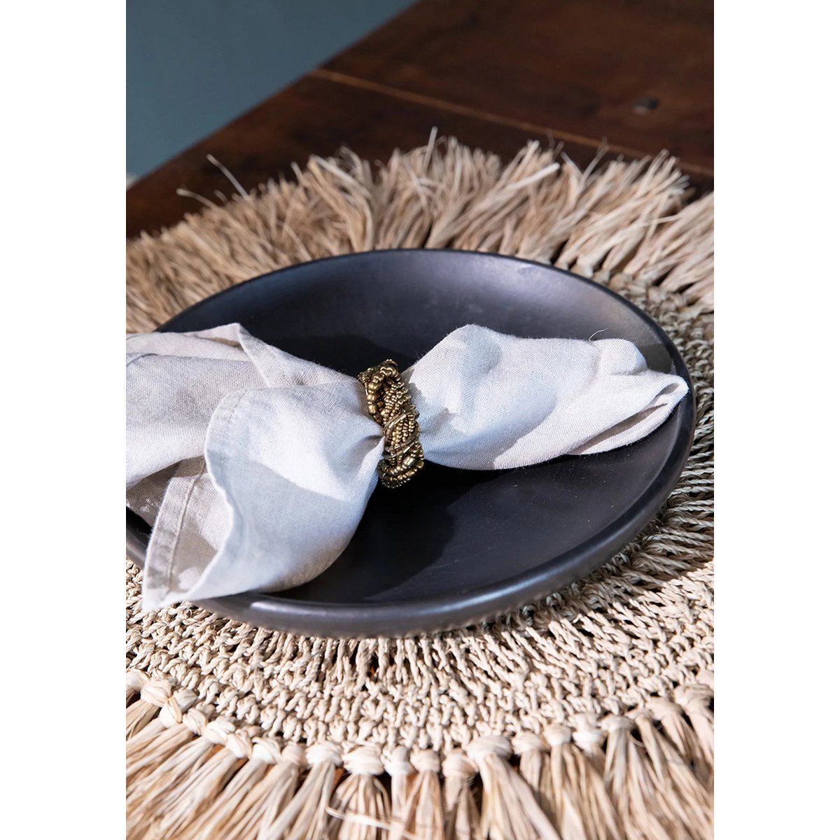 Assiette The Burned Classic - Noir - S