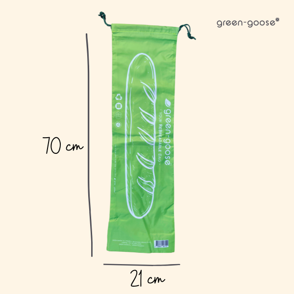 green-goose Ensemble de sacs à pain réutilisables en rPet