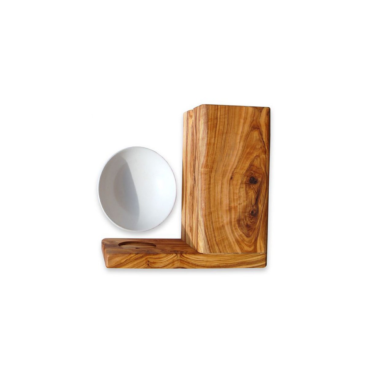 5 pièces Ensemble de cuillères de cuisine ALL-IN avec bol collecteur et boîte à ustensiles