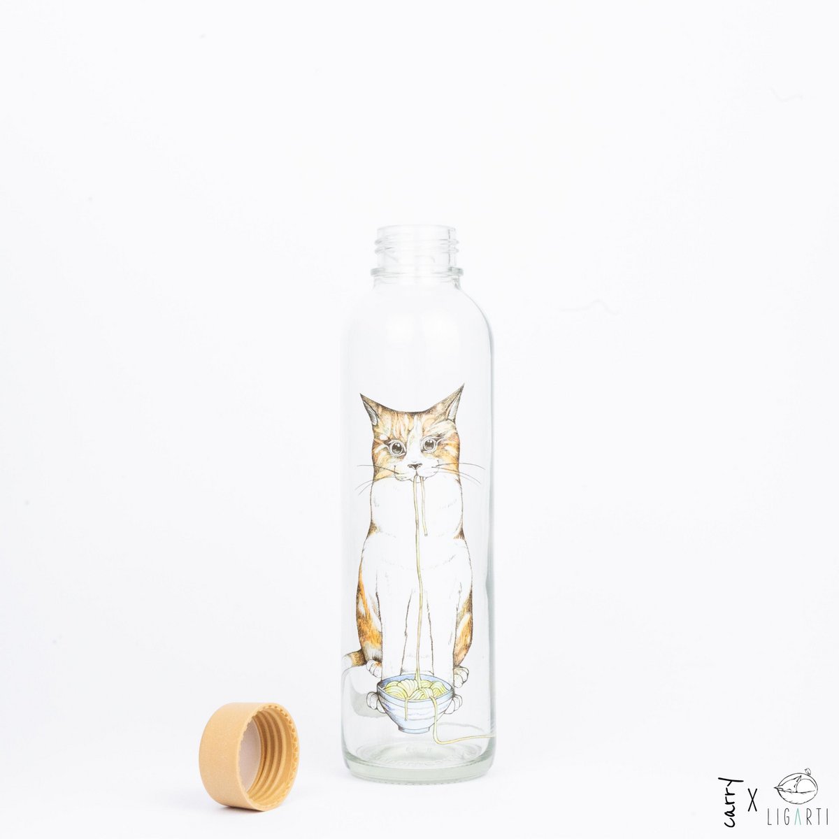 Bouteille en verre RAMEN CHAT 0,7l