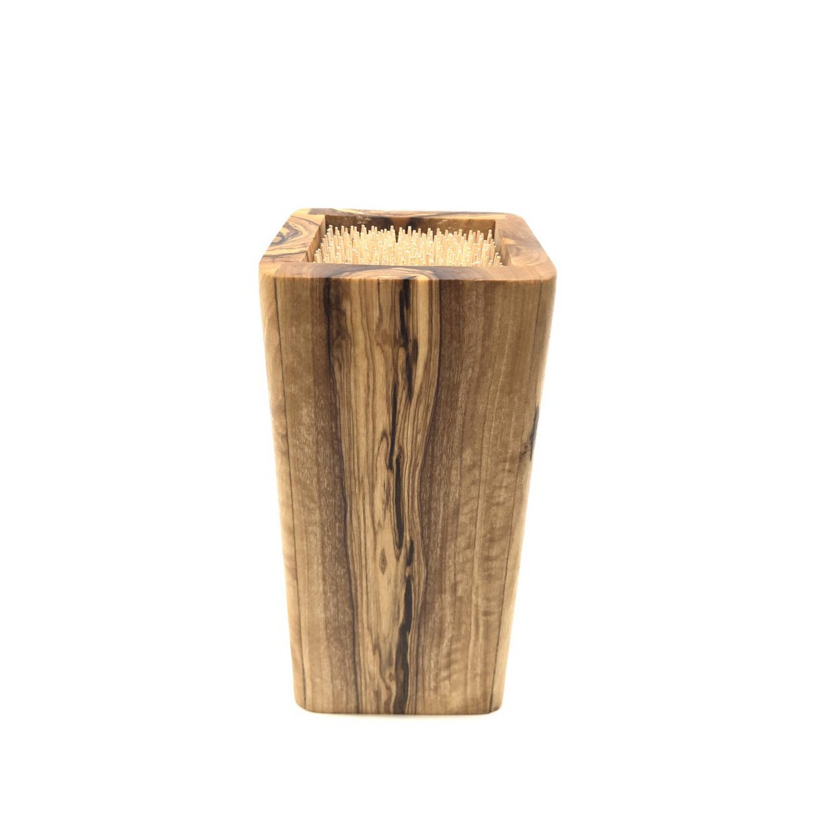 Bloc à couteaux DESIGN en bois d'olivier