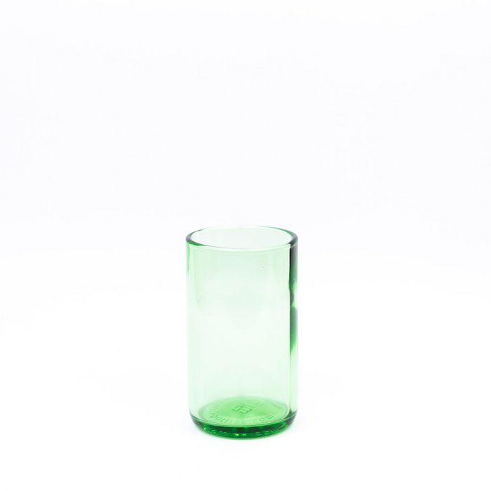 CARRY GLASS Verre à boire vert 300 ml lot de 2 - UPCYCLING