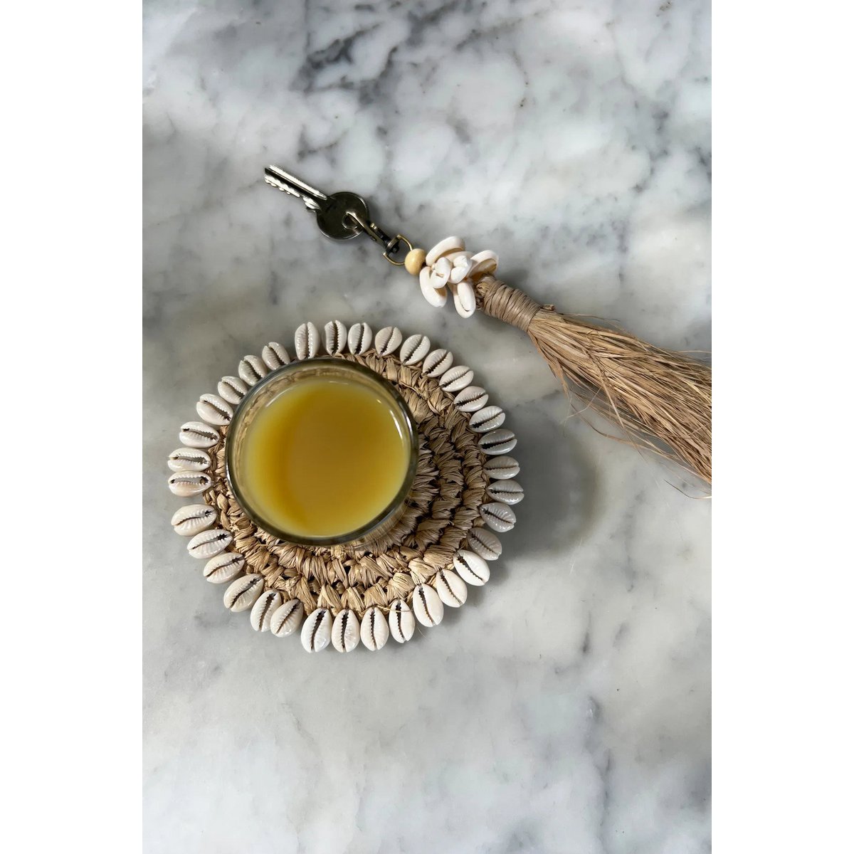 Coaster en raphia - Naturel