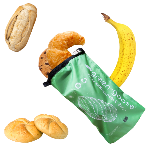 green-goose Sac à Sandwich Réutilisable en rPet L - 40x25cm