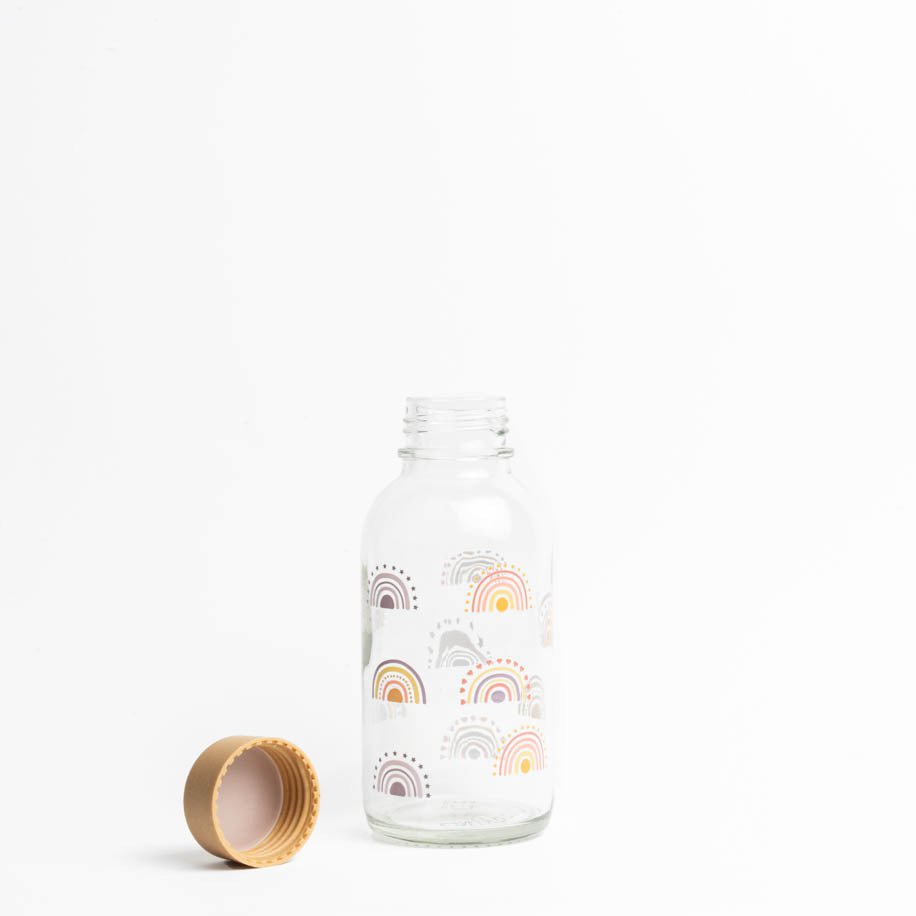 BOHO RAINBOW Bouteille en verre 0,4 l