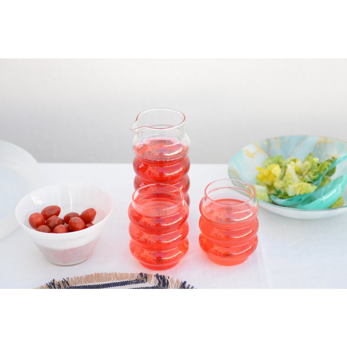 Verres à eau bulle 400ml - lot de 2